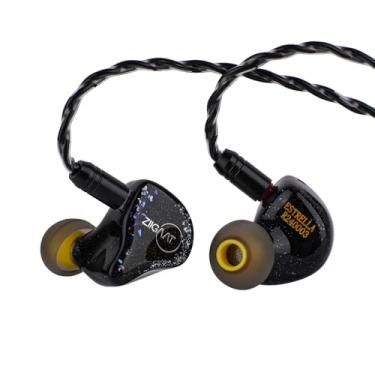 Imagem de Linsoul Driver Híbrido Intra-Auricular Ziigaat X Jay'S Audio Estrella 2Dd 4Ba, Fones De Ouvido Com Fio Iem, Para Jogos, Ajuste Crossover 3 Vias Músicos Audiófilos