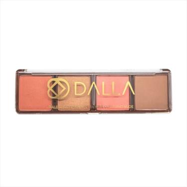 Imagem de Dalla Paleta Blush Iluminador E Contorno Nude 14g