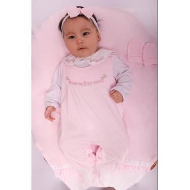 Imagem de Saída de Maternidade Menina 05 peças Bela Roupas de Bebê - João e Mari