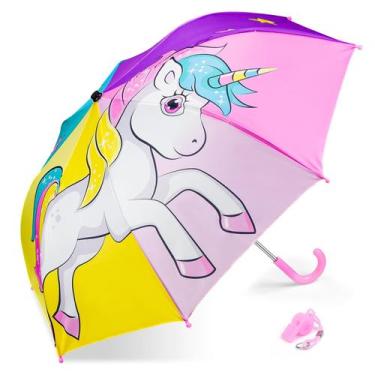 Imagem de Guarda-chuva infantil EAONE Windproof Auto Open Stick Rain Gift
