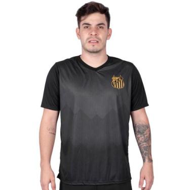 Imagem de Camisa Santos Parrot Preta - Braziline, P