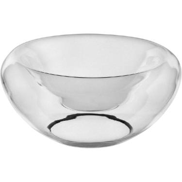 Imagem de VASO CENTRO MESA DECORATIVO ENFEITE PAREDE DUPLA HOME&CO REDONDO BOROSSILICATO 11x25x25cm TRANSPARENTE