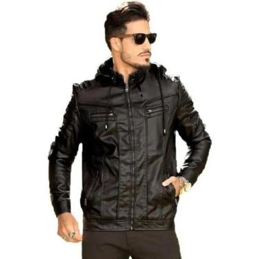 Imagem de jaqueta motoqueiro Grossa Moto preta GG - Krayani