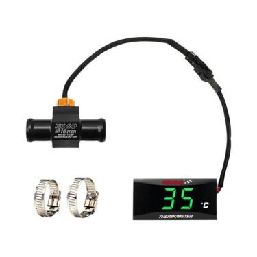 Imagem de Termômetro Universal Mini Para Motocicleta KOSO, Medidor De Temperatur