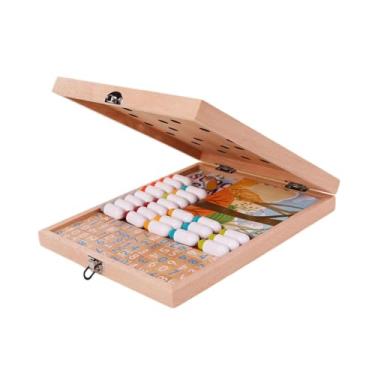 Imagem de YIJU Conjunto de jogos de tabuleiro de Wooden Sudoku, Toy Brain Teaser, jogo em família, Número de presente de aniversário Pensando no jogo Sudoku Game