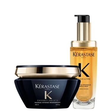 Imagem de Kit Kérastase Chronologiste Masque + Elixir Ultime 75ml