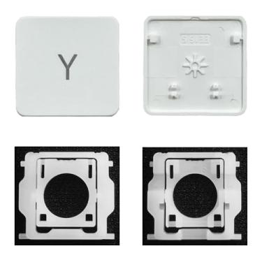 Imagem de GRMTRV Dobradiça individual de substituição para teclado Magic A2438 A2439 A2449 A2450 A3118 A3203 2021-2024 Ano (Y)