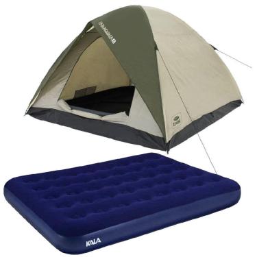 Imagem de Barraca Camping Araguaia Premium 4 Pessoas com Colchão Casal KALA