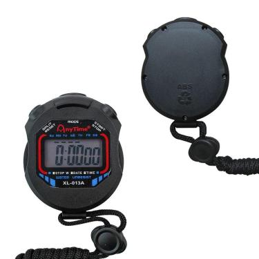 Imagem de Cronometro Digital De Mão Hora Alarme Esportivo Natação Crossfit Corrida