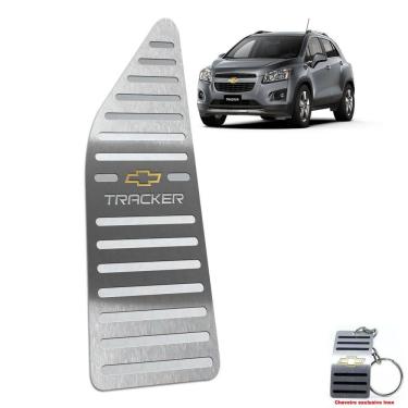 Imagem de Descanso De Pé Chevrolet Tracker 2014 Até 2019 Aço Inox
