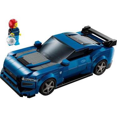 Imagem de Bloco de Montar –Speed Champions – Carro Esportivo Ford Mustang Dark Horse - 344  peças - LEGO