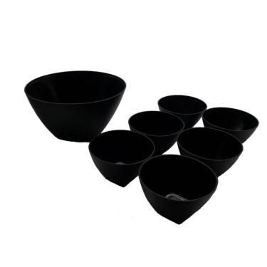 Imagem de Conjunto de bowls sobremesa tigela saladeira pote 7 peças