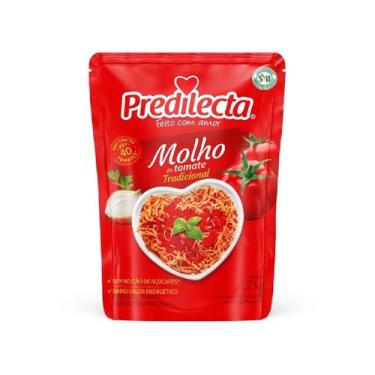 Imagem de Molho de Tomate Refogado Tradicional Predilecta - Sachê 1,7kg, 1 unida