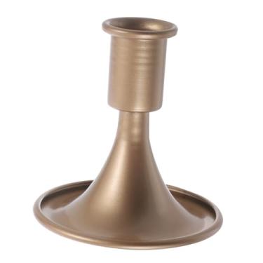 Imagem de Castiçal, suporte de vela votiva para castiçal, suporte de vela tealight, suporte de vela de pilar dourado, suporte de vela de Natal, castiçal, castiçal, estilo europeu, chá, vela, ferro