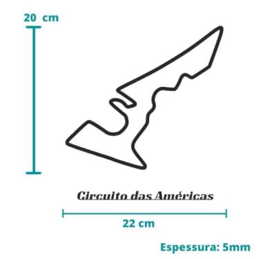 Imagem de Quadro Pista/Circuito - Automobilismo - F1, Stock Car Moto GP Indy Nascar Fórmula Truck (Circuito das Américas)