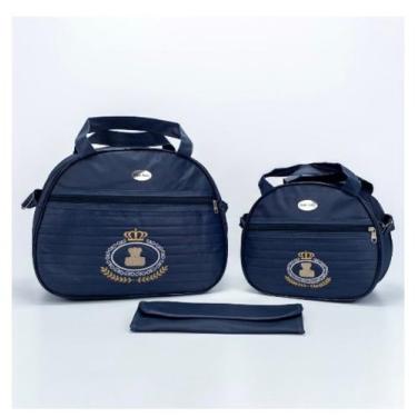 Imagem de Kit Bolsa Maternidade - Azul Escuro - Harmonia 