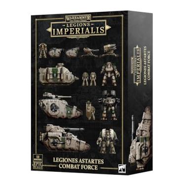 Imagem de Games Workshop Legiones Astartes: Combat Force – 22 Multi-Part Space Marine Miniatures with Leviathan Dreadnought, Deimos Rhino, and Customisation Transfers