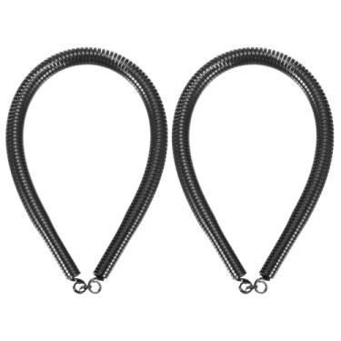 Imagem de HARFINGTON 2 peças dobrador de tubo de mola de PVC 12,5 mm OD 380 mm de comprimento tipo B mola de dobra de tubo para dispositivos de dobra de tubos em energia hidráulica doméstica, preto