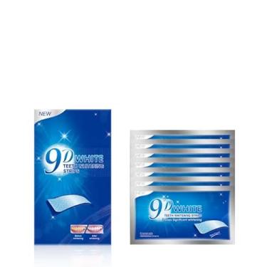 Imagem de Fitas Branqueadoras White para Dentes, 9D, 14 fitas Adesivas Clareamento Dental fitas, 7 envelopes, Efeito em 3 Dias, ESPECIAL DENTE PREMIUM - Sabor Menta