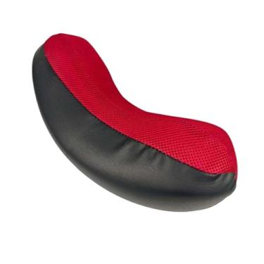 Imagem de Fenteer Almofada pélvica confortável, portátil e respirável para adultos, unissex, com suporte para o cóccix, lombar e sacro, ideal para trabalho escritório.