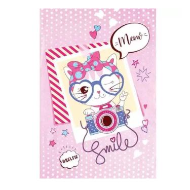 Imagem de Toalha Banho Infantil Felpudo 70x115cm Meow Dohler