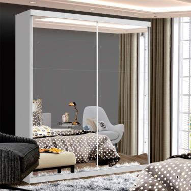 Imagem de Guarda Roupa 2 Portas De Correr E 3 Espelhos Minastex