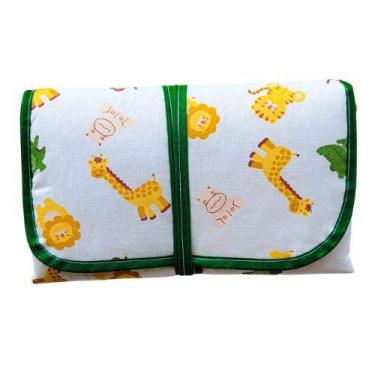 Imagem de Trocador Portátil Bebê 100 Algodão Bolsa de Viagem Comoda Impermeável 