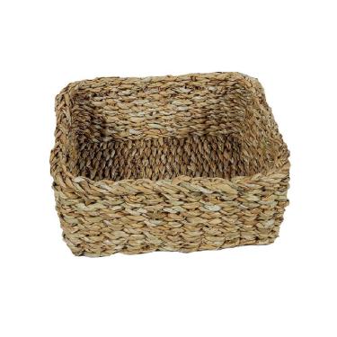 Imagem de Cesto Organizador De Seagrass Quadrado Aimore Jolitex Mek G