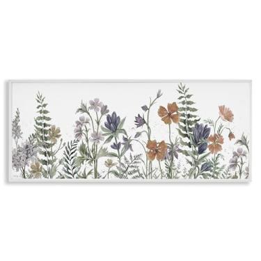 Imagem de Stupell Industries Arte giclée emoldurada branca Blushing Summer Botanicals, design de Cindy Jacobs, 33 x 30