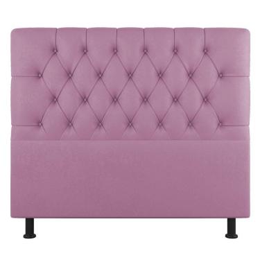 Imagem de Cabeceira Cama Box Casal King Size Nice 195cm Suede Rosa - Abmaza