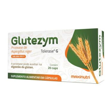 Imagem de Glutezym Maxinutri Auxilia Na Digestão Do Glúten 20 Caps