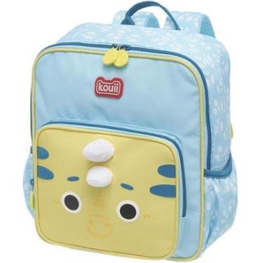 Imagem de Mochila de Costas Kouii Pacific Filhotiis Dino Azul-Unissex