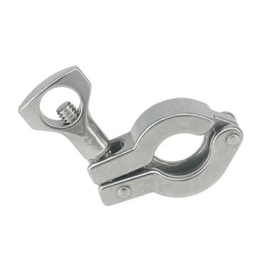 Imagem de 1,3 cm Tri Clamp 25mm Ferrule O/D 304 Aço Inoxidável Casting Fitting Dairy Brewing