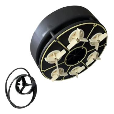 Imagem de Acessório portátil de módulo de engrenagem de 4 portas com sistemas de limpeza de piso, válvulas de água portáteis para piscinas, uso casual diário