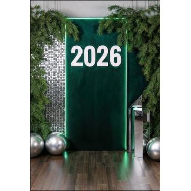 Imagem de Fundo Fotográfico Ano Novo Cenário Tecido 1,20 x 1,70m - Fadrix, FANV0