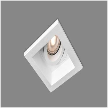 Imagem de Spot Embutir Conecta Recuado Quadrado Quente Branco