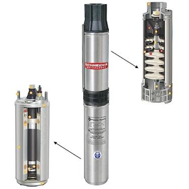 Imagem de Motobomba Submersa 4" Schneider Sub15-07ny4e6 3/4hp 230v