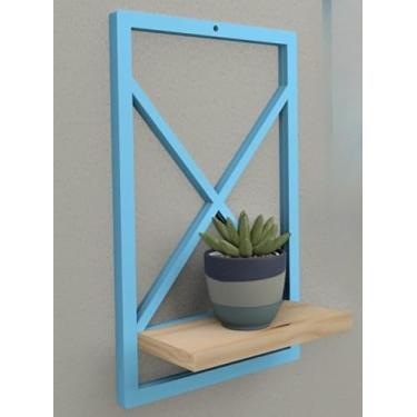 Imagem de Prateleira De ExposiçãO — Para Plantas Decorativas, Temperos Ou Outros Itens(2,AZUL)