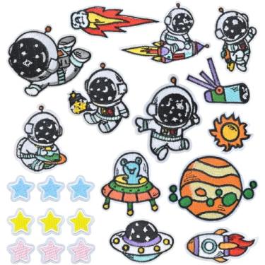 Imagem de Conjunto de 22 peças de adesivos de ferro/costurar