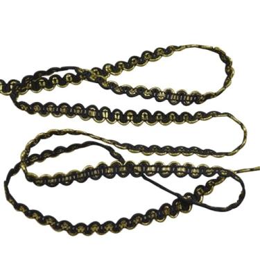 Imagem de Toyvian Fita de Acabamento Trançada, 0,6 Cm (0,24 Polegadas), Fita de Renda para Costura, Decoração de Casamento, Festa de Noivado, Artesanato Diy, Costura, Natal, 10 M