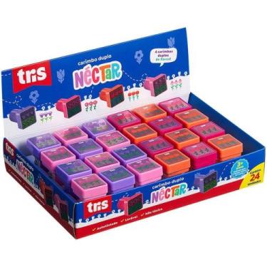 Imagem de Carimbo Pedagogico TRIS Nectar 4MOD.DUPLOS Sortid DP.C/24 - Summit
