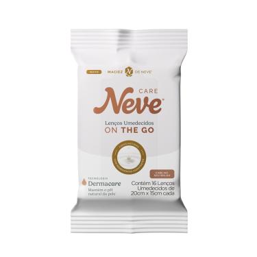 Imagem de Lenço Umedecido Neve Care On The Go 16 Unidades