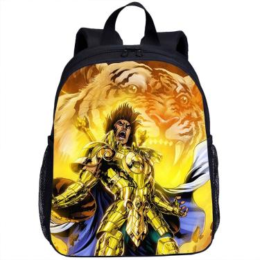 Imagem de Mochila Saints Seiyas Anime School Poliéster 24x12x33cm