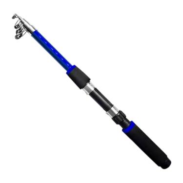 Imagem de Vara Fibra Vidro Smart 1805 Telescópica 1,8m x 5 Partes para Molinete Cor Azul - Albatroz