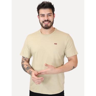 Imagem de Camiseta Levis Masculina Classic SS Original HM Cáqui Claro-Masculino