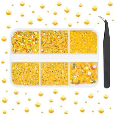 Imagem de Strass de resina para artesanato deslumbrante, 2 mm, 3 mm, 4 mm, 5 mm, 6 mm, pedras lisas, pedras, diamantes, cristais, pingentes para unhas, canecas de maquiagem, copos, garrafas, artesanato, roupas