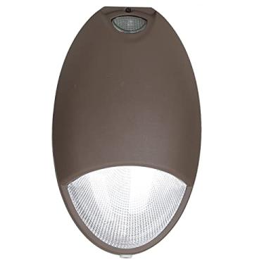 Imagem de OSTEK Luz De Emergência Led Com Bateria Reserva E Sensor Fotocélula, Montagem Em Parede À Prova D'Água 12 W Para Ambientes Externos, Diagnóstico Autoteste, Autonomia 90 Minutos, 120-277 Vca, Caixa A