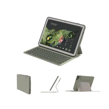 Imagem de EIP Magnetix Lite Keyboard Case for Google Pixel Tablet 11 inch (2025), Light-Weight Detachable Magnetic Keyboard with Pen Slot, Docking-Friendly Case Cover, 7-Color Backlit Keys, Gemini Key