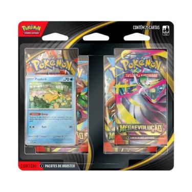 Imagem de Blister Quadruplo Pokémon Mega Evolução Psyduck