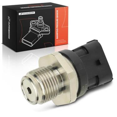 Imagem de A-Premium Sensor de pressão de injeção de combustível [3 pinos] Compatível com Ford F-250/F-350/F-450/F-550 Super Duty 2011-2017, F-650/F-750 2016-2017 - V8 6.7L